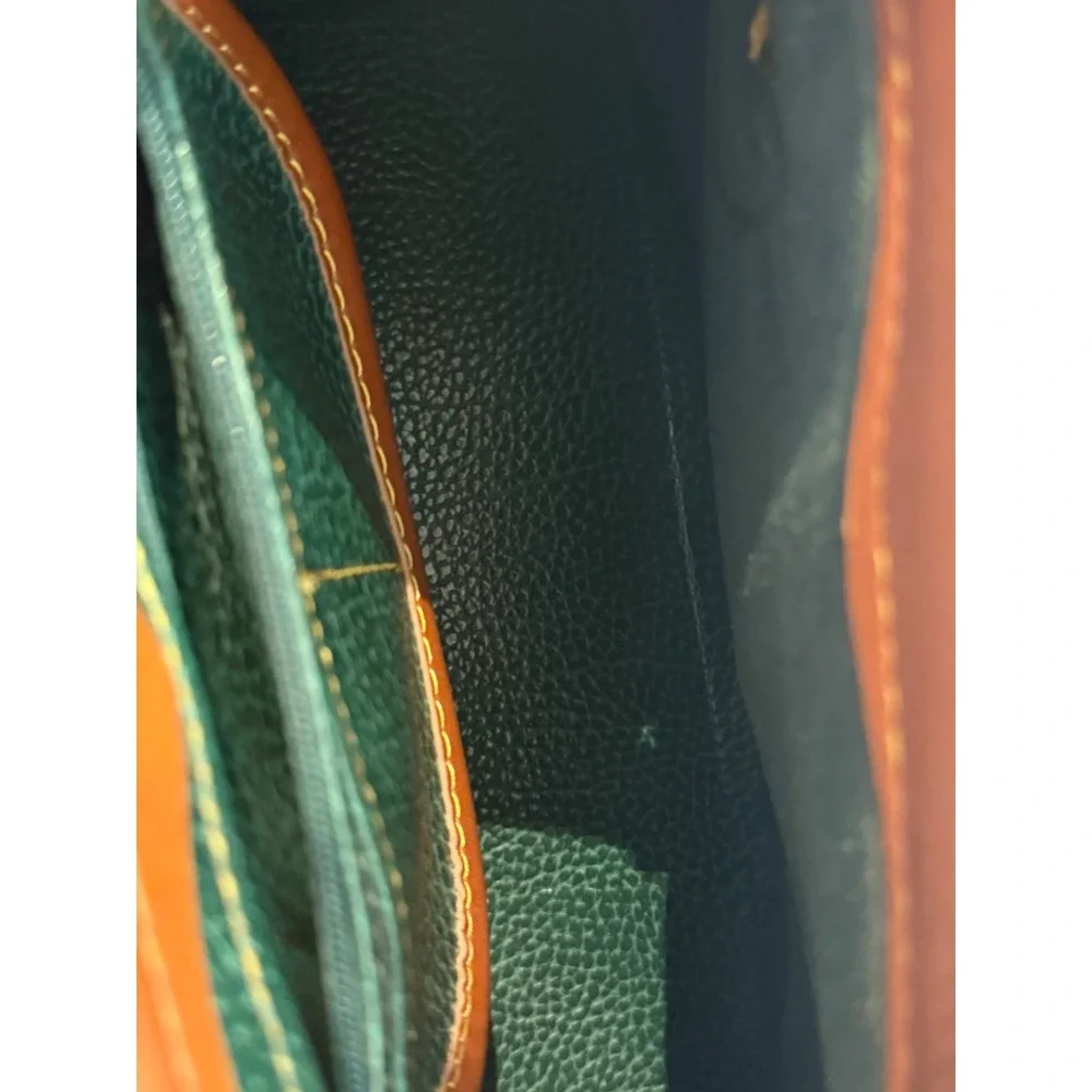 Vintage Dooney & Bourke All Weather Leather Satchel Bag